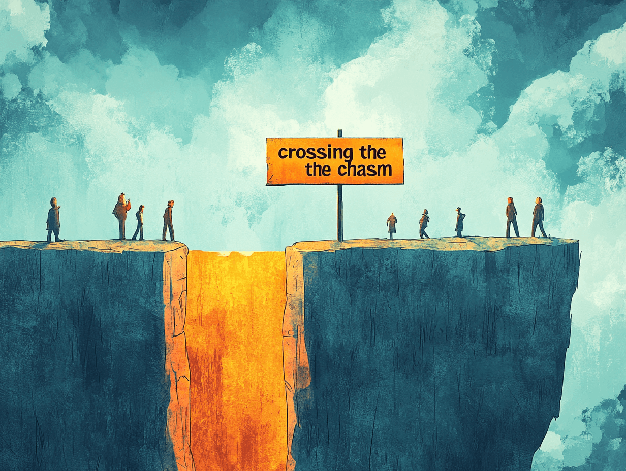 Crossing the Chasm - Guide pratique pour Growth Hackers.